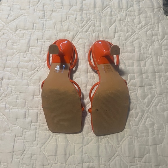 Orange superdown heels from revolve - Picture 3 of 3